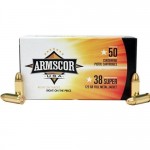 Armscor-USA-38-Super-Ammo-125-Grain-Full-Metal-Jacket