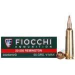 Fiocchi-Extrema-22-250-Remington-Ammo-55-Grain-Hornady-V-Max